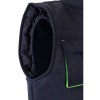 VL NERGAL. Gilet rembourré, bicolore, multipoches (120g/m²), en polyester (100%)