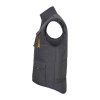 VL NERGAL. Gilet rembourré, bicolore, multipoches (120g/m²), en polyester (100%)