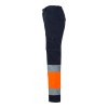 VL ZEUS. Pantalon stretch multipoches bicolore (240g/m²), en coton (46%), EME (38%) et polyester (16%)