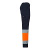 VL ZEUS. Pantalon stretch multipoches bicolore (240g/m²), en coton (46%), EME (38%) et polyester (16%)