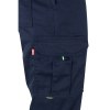 VL ZEUS. Pantalon stretch multipoches bicolore (240g/m²), en coton (46%), EME (38%) et polyester (16%)