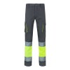 VL ZEUS. Pantalon stretch multipoches bicolore (240g/m²), en coton (46%), EME (38%) et polyester (16%)