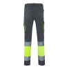 VL ZEUS. Pantalon stretch multipoches bicolore (240g/m²), en coton (46%), EME (38%) et polyester (16%)
