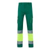 VL ZEUS. Pantalon stretch multipoches bicolore (240g/m²), en coton (46%), EME (38%) et polyester (16%)