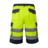 VL HADES. Bermuda bicolore multi-poches (210g/m²), en coton (20%) et polyester (80%)