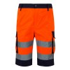 VL HADES. Bermuda bicolore multi-poches (210g/m²), en coton (20%) et polyester (80%)