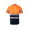 VL BRAHMA. T-shirt technique bicolore (140g/m²), en polyester (100%)
