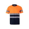 VL BRAHMA. T-shirt technique bicolore (140g/m²), en polyester (100%)