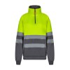 VL THOR. Sweatshirt bicolore (300g/m²) en polyester éponge (100%)