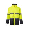 VL THEMIS. Parka bicolore (190g/m²), en polyester (100%), avec enduction PU