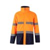 VL THEMIS. Parka bicolore (190g/m²), en polyester (100%), avec enduction PU
