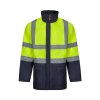 VL JUNO. Parka 4 en 1 bicolore (180g/m²), en polyester (100%), avec finition PU