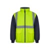 VL JUNO LARGE. Parka 4 en 1 bicolore (180g/m²), en polyester (100%) avec finition PU