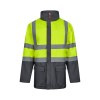 VL JUNO LARGE. Parka 4 en 1 bicolore (180g/m²), en polyester (100%) avec finition PU