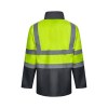 VL JUNO LARGE. Parka 4 en 1 bicolore (180g/m²), en polyester (100%) avec finition PU