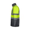 VL JUNO LARGE. Parka 4 en 1 bicolore (180g/m²), en polyester (100%) avec finition PU
