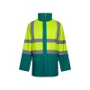 VL JUNO LARGE. Parka 4 en 1 bicolore (180g/m²), en polyester (100%) avec finition PU