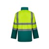 VL JUNO LARGE. Parka 4 en 1 bicolore (180g/m²), en polyester (100%) avec finition PU