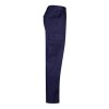 VL AINE. Pantalon sergé, multipoches (190g/m²), en coton (20%) et polyester (80%)