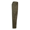 VL AINE. Pantalon sergé, multipoches (190g/m²), en coton (20%) et polyester (80%)