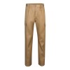 VL AINE. Pantalon sergé, multipoches (190g/m²), en coton (20%) et polyester (80%)