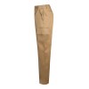 VL AINE. Pantalon sergé, multipoches (190g/m²), en coton (20%) et polyester (80%)