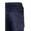 VL MABON. Pantalon sergé, multipoches (200g/m²), en coton (35%) et polyester (65%)