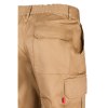 VL MABON. Pantalon sergé, multipoches (200g/m²), en coton (35%) et polyester (65%)