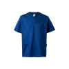 VL ILLAPA. Tunique en sergé (190g/m²) à manches courtes, en polyester (65%) et coton (35%)