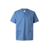 VL ILLAPA. Tunique en sergé (190g/m²) à manches courtes, en polyester (65%) et coton (35%)