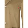 VL DANU. Blouse sergé (175g/m²), en coton (35%) et polyester (65%)