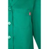 VL RAMA. Blouse sergée à manches longues (175g/m²), en sergé de coton (35%) et polyester (65%)