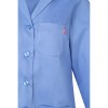 VL RAMA. Blouse sergée à manches longues (175g/m²), en sergé de coton (35%) et polyester (65%)