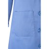 VL RAMA. Blouse sergée à manches longues (175g/m²), en sergé de coton (35%) et polyester (65%)