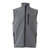 VL VARUNA. Gilet soft shell (280g/m²), avec doublure polaire, en polyester (94%) et élasthanne (6%)