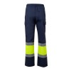 VL ARTEMIS. Pantalon bicolore en sergé (190g/m²), en coton (20%) et polyester (80%)