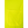 VL PLUTO. Polo piqué bicolore (150g/m²) à manches longues, en coton (55%) et polyester (45%)