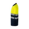 VL FORTUNA. Polo Bird-eye (140g/m²) à manches courtes, en polyester (100%)
