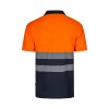 VL FORTUNA. Polo Bird-eye (140g/m²) à manches courtes, en polyester (100%)