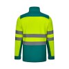 VL HESTIA. Veste soft shell bicolore (280g/m²), en polyester (96%) et élasthanne (4%)