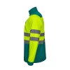 VL HESTIA. Veste soft shell bicolore (280g/m²), en polyester (96%) et élasthanne (4%)