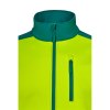 VL HESTIA. Veste soft shell bicolore (280g/m²), en polyester (96%) et élasthanne (4%)