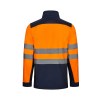 VL HESTIA. Veste soft shell bicolore (280g/m²), en polyester (96%) et élasthanne (4%)