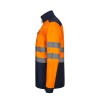 VL HESTIA. Veste soft shell bicolore (280g/m²), en polyester (96%) et élasthanne (4%)