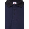 VL VELES. Polo piqué bicolore stretch (200g/m²), manches courtes, en polyester (96%) et élasthanne (4%)