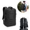 EDINBURGH BPACK. Sac à dos de style militaire en 600D, polyester recyclé haute densité et doublure en polyester recyclé 210D, 17'3'