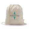 SALAMANCA. Sac à dos en coton recyclé (70%) et polyester (30% rPET) (140 g/m²)
