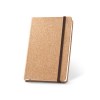 HAWKINS A5. Carnet de notes A5 en liège avec pages blanches en matériau certifié FSC™ et autres matériaux contrôlés