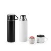 COMANECI. Bouteille en acier inoxydable à double paroi (90 % recyclé) avec finition mate 490 mL
