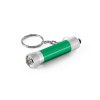 RE-LERGAN. Porte-clés en aluminium recyclé avec lampe de poche LED à 3 lumières